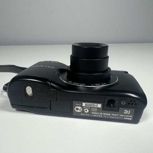 Nikon Coolpix L26 16.1MP Compact Digital Camera Black Tested Working W/ 8GB Card - Picture 6 of 9
